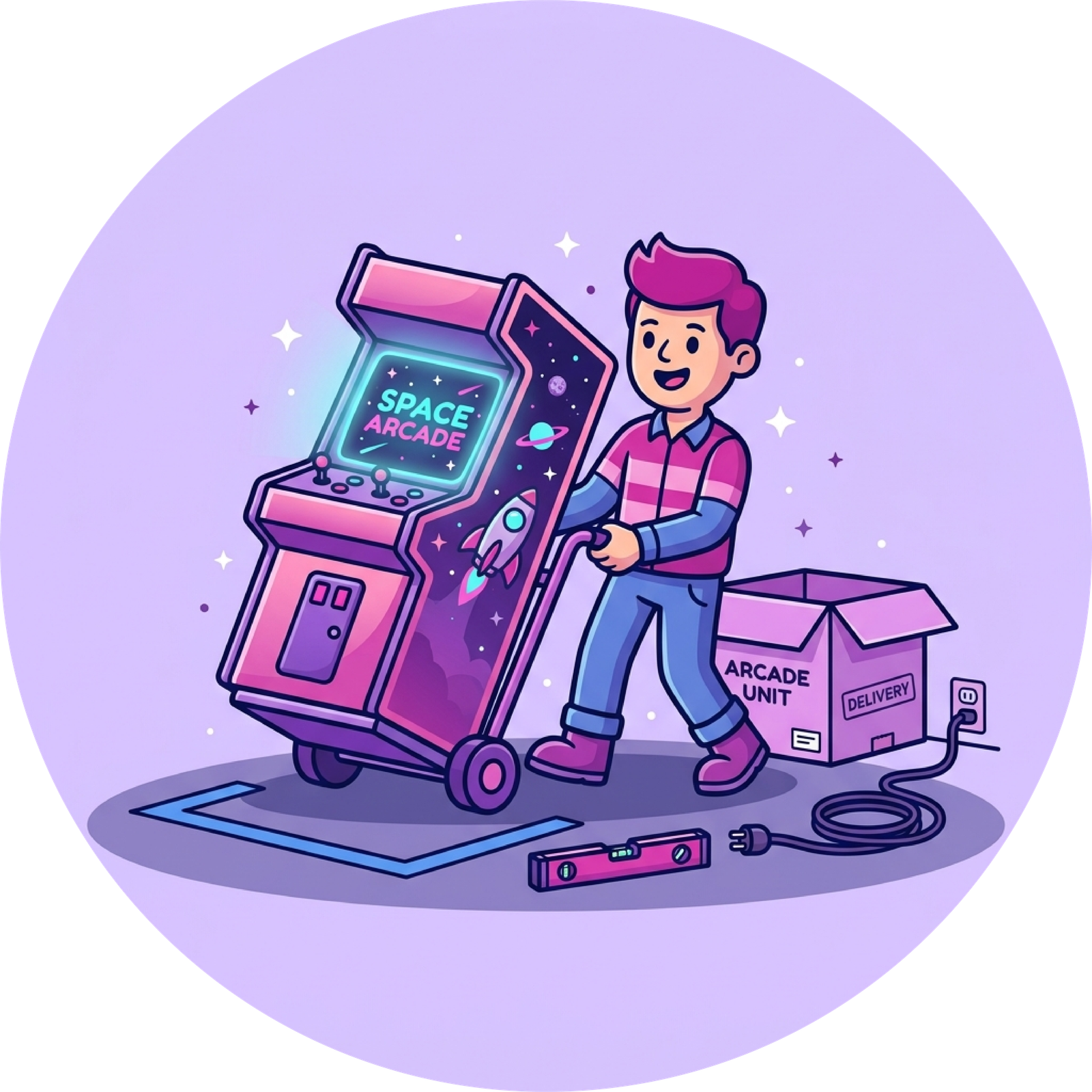 Location de machines d'arcade